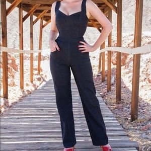 Pinup Girl Clothing Daphne Overalls